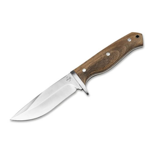 BOKER PLUS - Walnut Drop Point BOKER PLUS - Walnut Drop Point