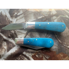 Stabilized Maple -Blue Denim