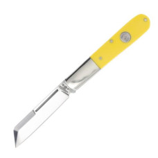 Barlow Pocket Knife Yellow Delrin             