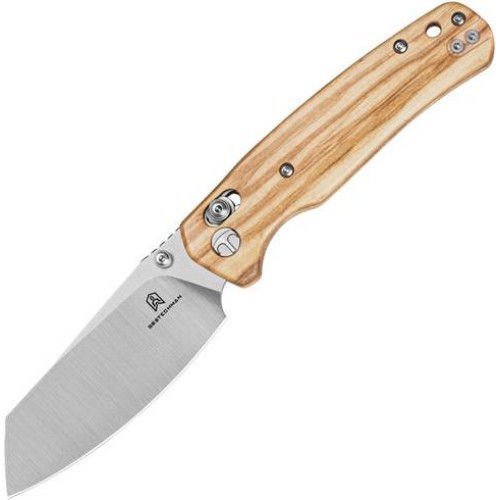 Cicada's Wing Bar Lock Knife Olive Wood Cicada's Wing Bar Lock Knife Olive Wood