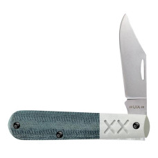   Case XX Crossroads XR Barlow July 2026  Cut of the Month Blue Smooth Denim Micarta 