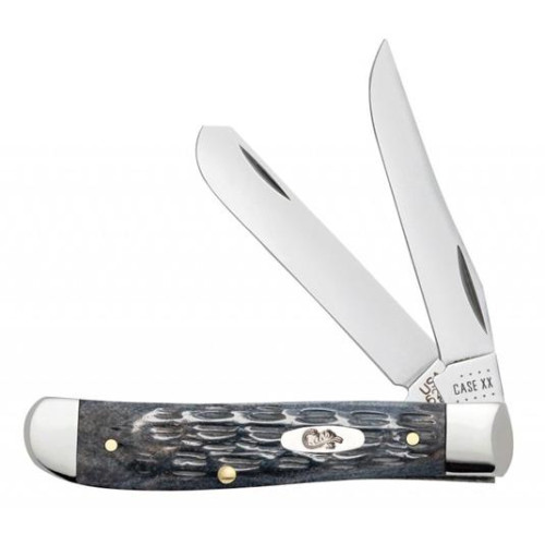 Pocket Worn Crandall Jig Gray Bone Mini Trapper Pocket Worn Crandall Jig Gray Bone Mini Trapper