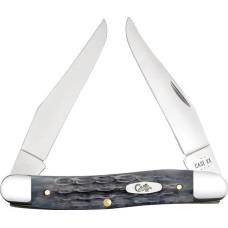 Muskrat Gray Grandall Bone   Carbon Steel Blades