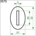 Brass Bolster R32 Brass Bolster R32