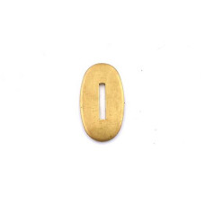 Large - Brass bolster- slot3.3 x 20 mm