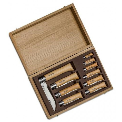 Opinel 10-piece set Stainless Steel Opinel 10-piece set Stainless Steel
