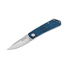 Luna Damast G10 Sky Blue Boker Exclusive
