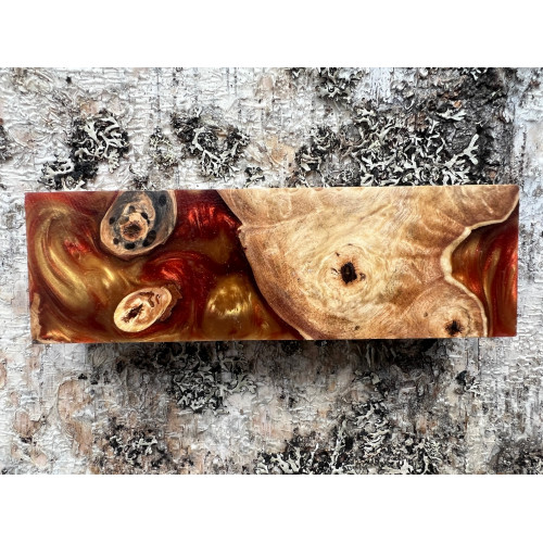 Burls and Swirls - 130mm x 40mm x 27mm Burls and Swirls - 130mm x 40mm x 27mm