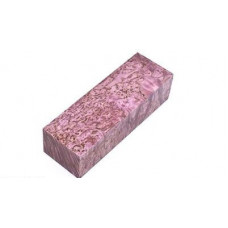Stabilized curly birch - Mellow Mauve