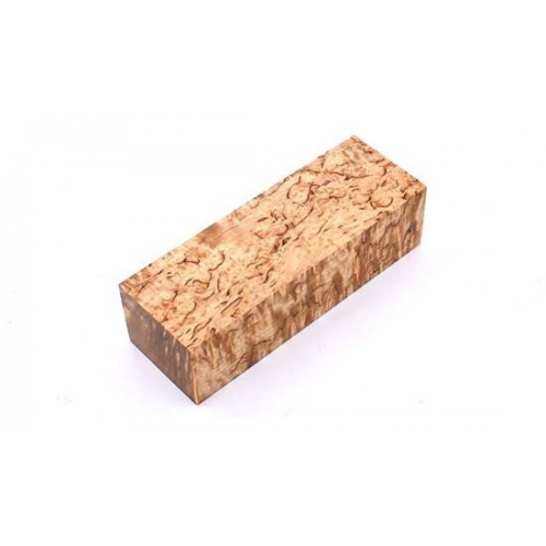 Stabilized Curly Birch - Approx 30x40x120mm Stabilized Curly Birch - Approx 30x40x120mm