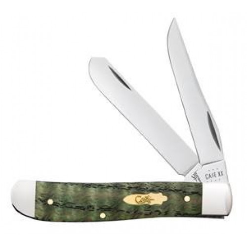 Mini Trapper - Kelly Green Curly Oak Stainless Mini Trapper - Kelly Green Curly Oak Stainless