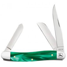 John Deere Smooth Green Pearl Kirinite - Medium Stockman