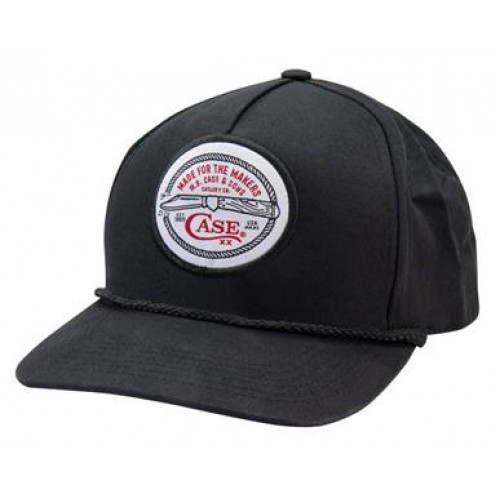 Case Black 5 Panel Cap Case Black 5 Panel Cap