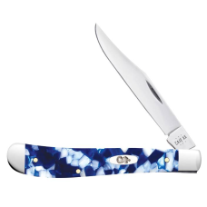 Slimline Trapper - Blue Crackle Kirinite