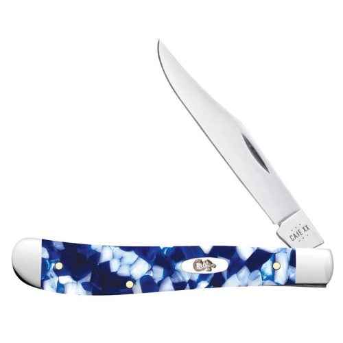 Slimline Trapper - Blue Crackle Kirinite Slimline Trapper - Blue Crackle Kirinite
