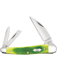 Case XX Seahorse Whittler - Jigged Lime Green 