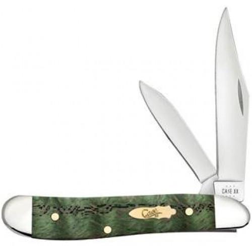 Case Smooth Kelly Green Curly Oak Peanut Case Smooth Kelly Green Curly Oak Peanut
