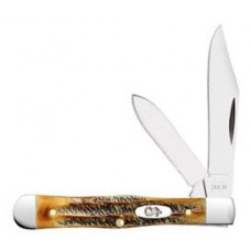 Jigged Case 6.5 Bone Stag Small Swell Center Jack
