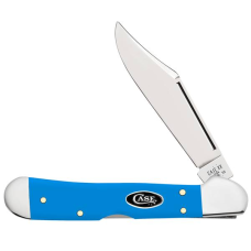 Smooth Light Blue Synthetic - Mini Copper Lock