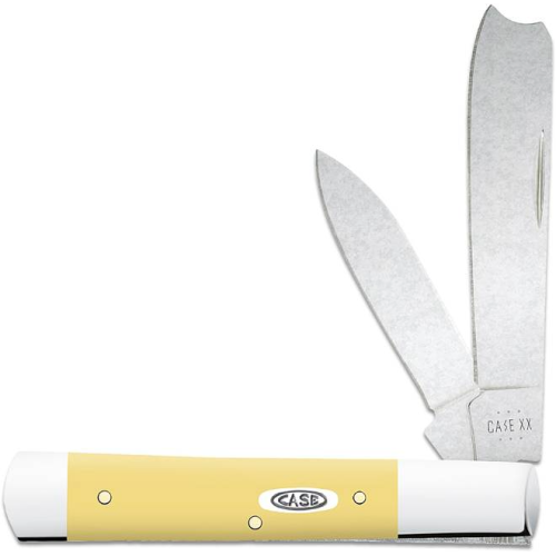 Case Cutlery Yellow Synthetic Razor Case Cutlery Yellow Synthetic Razor