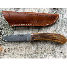 Jim Downie Damascus Drop Point