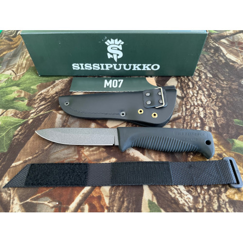 Peltonen M07 knife leather, Black Peltonen M07 knife leather, Black