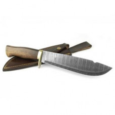 Njord Thor Damascus Camp Knife