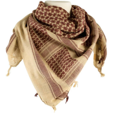 Shemagh Head Wrap Tan/Brown