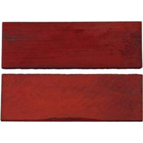 Handle Scales Red Smooth Bone Handle Scales Red Smooth Bone
