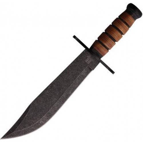 Combat Bowie Stacked Leather Combat Bowie Stacked Leather