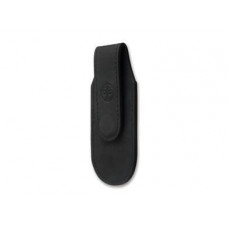 Magnetic Leather Pouch Black Small