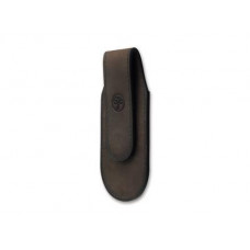 Magnetic Leather Pouch Brown Large