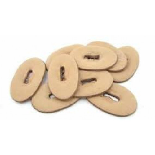 Leather Spacers Natural 10 pcs Leather Spacers Natural 10 pcs