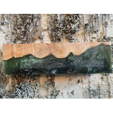 Stabilized Wood Block 130mm x 40mm x 28mm - Maple