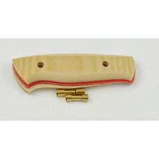 Trapper Milled scales/ Aged Bone Micarta kit