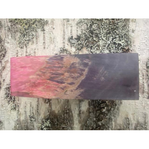 Stabilized Birch Burl / Tempest - 125mm x 42mm x 35mm Stabilized Birch Burl / Tempest - 125mm x 42mm x 35mm