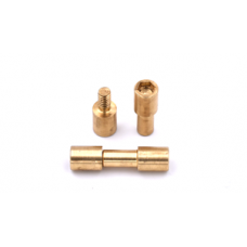 Corby rivet brass 1 pc 1/4 Inset