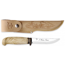Hunting Knife with Bronze Fingerguard