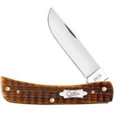 Sodbuster Jr Corn Cob Jigged Antique Bone Stainless 