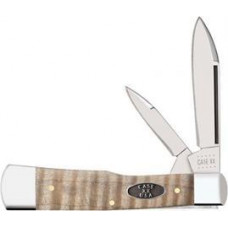 Gunstock Knife  Curly Maple Wood