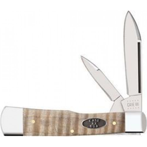 Gunstock Knife Curly Maple Wood Gunstock Knife Curly Maple Wood