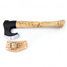 Axe, short handle, curly birch