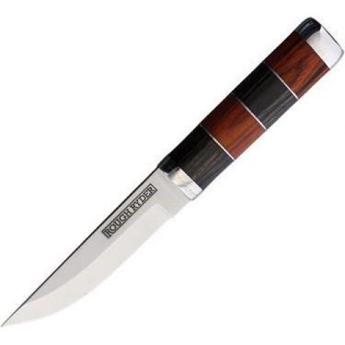 Rough Rider Fixed Blade w/ Leather Sheath Rough Rider Fixed Blade w/ Leather Sheath