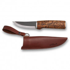 Roselli Wootz, UHC Hunting Knife With A Silver Ferrule