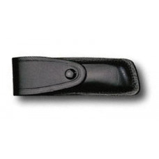 Slim belt case made of smooth calf leather