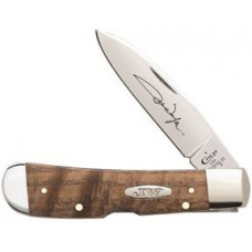 John Wayne Smooth Curly Oak Tribal Lock Knife