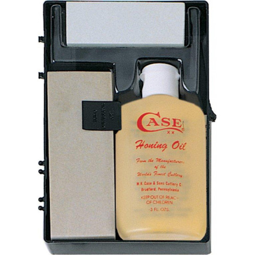 Case Sportsman's Honing Kit 2 Arkansas Stones and Honing Oil Case Sportsman's Honing Kit 2 Arkansas Stones and Honing Oil