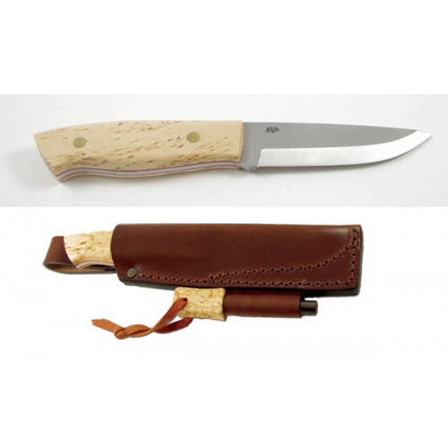Trapper O1 Knife/Curly Birch/Fire Striker Trapper O1 Knife/Curly Birch/Fire Striker