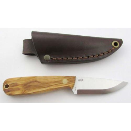 Necker 70 knife Sc/Leather/Olive Necker 70 knife Sc/Leather/Olive