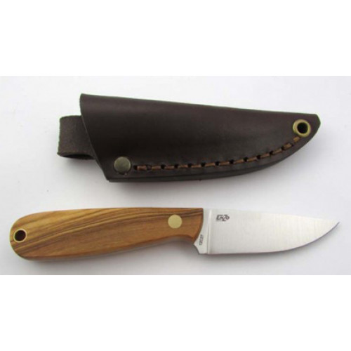 Necker 70 knife F/Leather/Olive Necker 70 knife F/Leather/Olive